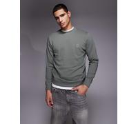 BOSS Orange - Westart - Felpa grigia con logo piccolo tono su tono-Grigio 2XL