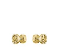 BOSS Orecchini color oro con cristalli e monogramma Double B - Style DOUBLE B DIVINE, HB1580826 Color oro pz.