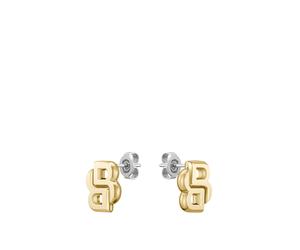 BOSS Orecchini color oro con monogramma Double B - Style YCON, 58137108 Color oro pz.