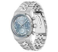 BOSS Cronografo Candor con quadrante blu e lunetta zigrinata - Style CANDOR PRIME, 58733277 Color argento pz.