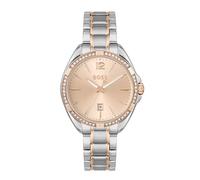 BOSS Orologio Analogico al Quarzo da Donna Collezione FELINA con Cinturino in Acciaio Inossidabile Bicolore - 1502622