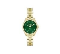 BOSS Orologio Analogico al Quarzo da Donna Collezione SAGE con Cinturino in Acciaio Inossidabile di Colore Dorato - 1502729