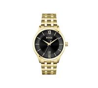 BOSS Orologio Analogico al Quarzo da Uomo Collezione ELITE con Cinturino in Acciaio Inossidabile di Colore Dorato - 1513897
