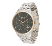 BOSS Orologio analogico 'AVERY' oro / nero / argento Uomo BOSS One Size