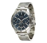 BOSS Orologio analogico navy / argento Uomo BOSS One Size navy / argento