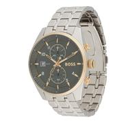 BOSS Orologio analogico 'SKYTRAVELLER' oro / nero / argento Uomo BOSS One Size