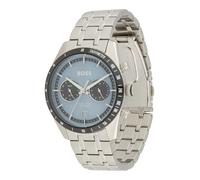BOSS Orologio analogico 'Tourmaster' blu colomba / nero / argento / bianco Uomo BOSS One Size