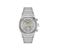 BOSS Orologio con Cronografo al Quarzo da Uomo Collezione CANDOR CHRONO con Cinturino in Acciaio Inossidabile Argentato, 1514221