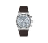 BOSS Orologio con Cronografo al Quarzo da Uomo Collezione CANDOR CHRONO con Cinturino in Pelle Marrone, 1514219, Light Blue