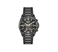 BOSS Orologio placcato nero con bracciale a maglie ad H tono su tono - Style STRIKE, 58565037 Nero pz.