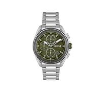 BOSS Orologio con Cronografo al Quarzo da uomo con cinturino in acciaio inossidabile argentato - 1513951
