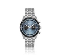 BOSS Orologio con quadrante blu e bracciale a maglie multiple - Style TOURMASTER, 58564962 Color argento pz.