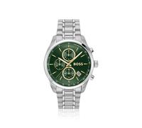BOSS Orologio con quadrante verde e bracciale in acciaio - Style GRAND PRIX 44, 58564943 Color argento pz.
