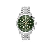 BOSS Orologio con quadrante verde e bracciale in acciaio - Style GRAND PRIX 44, 58564943 Color argento pz.