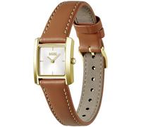 BOSS Orologio con cinturino in pelle e cassa quadrata - Style LUCY SCALA, 58733274 Marrone pz.
