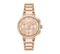 BOSS Orologio Analogico Multifunzione al Quarzo da Donna Collezione ONE con Cinturino in Acciaio Inossidabile Color Oro Rosso - 1502678