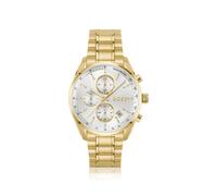 BOSS Orologio dorato con quadrante bianco-argento - Style GRAND PRIX 40, 58564899 Color oro pz.