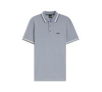 BOSS Polo Paddy in piqué di cotone - Style Paddy, 50469055 Grigio XL