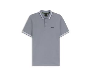 Boss Paddy 10241663 01 - Polo da Uomo (Confezione da 1), Grigio Medio, S