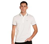 BOSS Polo in cotone biologico con dettagli con logo a contrasto - Style Paddy, 50469055 Bianco L