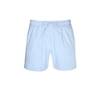 BOSS Boxer da mare con righe tipiche del marchio e logo - Style Iconic, 50491594 Celeste M