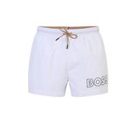 BOSS Pantaloncini da bagno 'Mooneye' camello / nero / bianco Uomo BOSS XXL