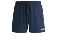 BOSS Pantaloncini da bagno 'Starfish' marino / bianco Uomo BOSS M marino / bianco
