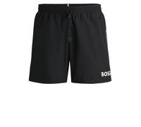 BOSS Boxer da mare interamente foderati con dettagli a contrasto - Style Starfish, 50514429 Nero M