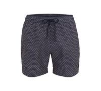 BOSS Pantaloncini da bagno 'Vibe' navy / blu chiaro / arancione Uomo BOSS L