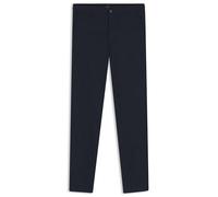 BOSS Pantaloni in misto lino con dettaglio logo - Style Sanderson-L-3, 50559595 Blu scuro 35/32