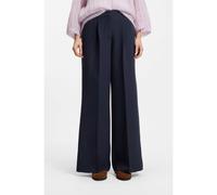 BOSS Pantaloni a gamba larga in tessuto elasticizzato - Style C_Tiwi2, 50545580 Blu scuro 42