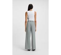 BOSS Pantaloni a gamba larga in tessuto elasticizzato - Style C_Tiwi2, 50545580 Grigio chiaro 42