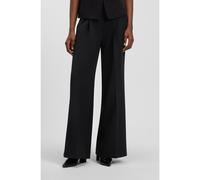 BOSS Pantaloni a gamba larga in tessuto elasticizzato - Style C_Tiwi2, 50545580 Nero 46