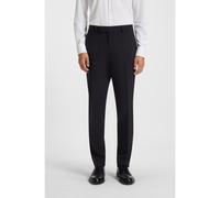 BOSS Pantaloni abito regular fit in misto lana - Style H-Leon-MM-C-NF, 50555278 Blu scuro 26