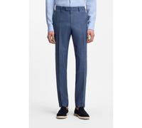 BOSS Pantaloni abito slim fit in mohair, seta e lino - Style H-Genius-B1-262, 50562605 Blu 46