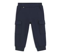 BOSS Pantaloni cargo per bambini in piqué elasticizzato - Style J52076/84902A, J52076 Blu scuro 81