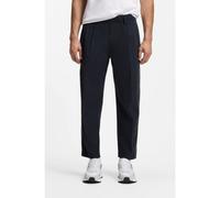 BOSS Pantaloni con fit affusolato con rivestimento idrorepellente - Style TR_Join Convert Pleat, 50551955 Blu scuro 58