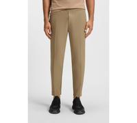 BOSS Pantaloni con fit affusolato in tessuto elasticizzato idrorepellente - Style T_Flex, 50534313 Beige 46
