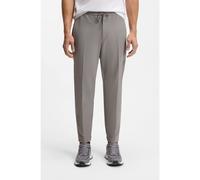 BOSS Pantaloni con fit affusolato in tessuto elasticizzato idrorepellente - Style T_Flex, 50534313 Grigio scuro 46
