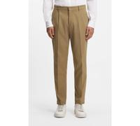BOSS Pantaloni con fit affusolato in twill di cotone elasticizzato - Style C-Perin-PL-261F, 50556922 Beige 58