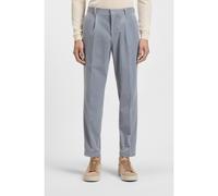 BOSS Pantaloni con fit affusolato in velluto a coste di cotone elasticizzato - Style C-Perin-PL-253, 50551574 Celeste 50