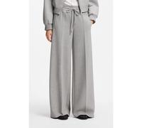 BOSS Pantaloni con fit oversize in twill elasticizzato mélange - Style Tamaya, 50559362 Grigio chiaro 38