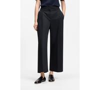 BOSS Pantaloni culotte fit morbido in cotone elasticizzato - Style Tulotta, 50551913 Blu scuro 50