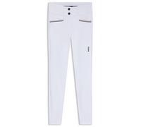 BOSS Pantaloni da equitazione a vita alta con grip al ginocchio - Style HANNAH KNEE HIGH BREECHES, B4W1304 Bianco XXS