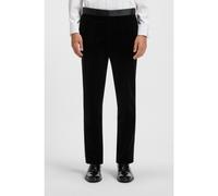 BOSS Pantaloni da smoking slim fit in velluto di cotone - Style H-Genius-Tux-244, 50527948 Nero 46