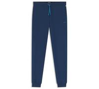BOSS Pantaloni della tuta in cotone elasticizzato con logo ricamato - Style Mix&Match Pants, 50515305 Celeste L