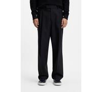 BOSS Pantaloni dal fit affusolato in lana vergine mélange - Style C-Pat-DPL-BB-254, 50559680 Blu scuro 50