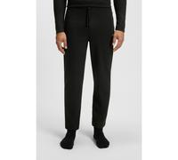 BOSS Pantaloni del pigiama in misto cotone con logo ricamato - Style Waffle Pants, 50535877 Nero M