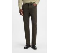 BOSS Pantaloni Delaware slim fit in twill resistente allo sbiadimento - Style P-Delaware5, 50553954 Verde scuro 38/32