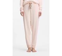 BOSS Pantaloni della tuta con fondo gamba elastico e cordino a righe iconiche - Style CP Stripe_Pants Cuff, 50524759 Rosa chiaro XS